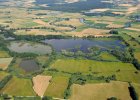 Rötelsee Weihergebiet mit Mäanderschleifen des Regenflusses