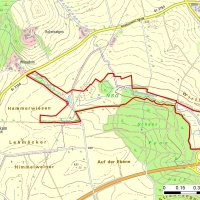 Karte: Ponholzbachtal bei Furth im Wald Karte: Ponholzbachtal bei Furth im Wald