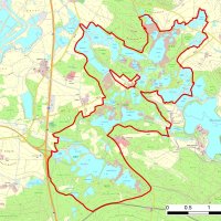 Karte: Charlottenhofer Weihergebiet