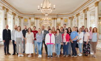 Meet & Greet der neuen Mitarbeiter und des Präsidiums als gute Tradition des Hauses