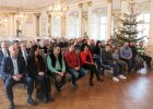 Lebensretter, Angehörige und Ehrengäste im Spiegelsaal der Regierung der Oberpfalz.