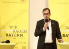 Professor Dr. Ralph Schneider, Präsident der OTH Regensburg, bei seiner Eröffnungsrede