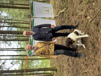 Regierungspräsident Walter Jonas (re.) mit Dr. Peter Pröbstle, Präsident der Bayerischen Landesanstalt für Wald und Forstwirtschaft (LWF)