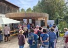 Unter dem Motto „die Oberpfalz blüht auf“ stellten das Flächensparmanagement der Regierung der Oberpfalz und das Siedlungsmanagement des Landkreises Cham gute Beispiele aus der Oberpfalz auf der Landesgartenschau in Furth im Wald vor. 