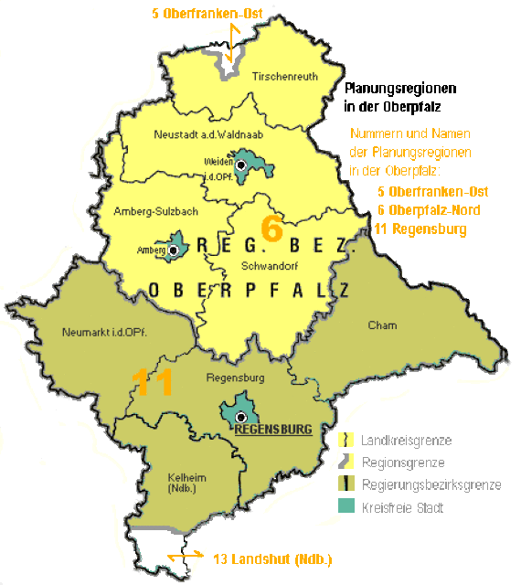 Regionalplanung - Regierung der Oberpfalz